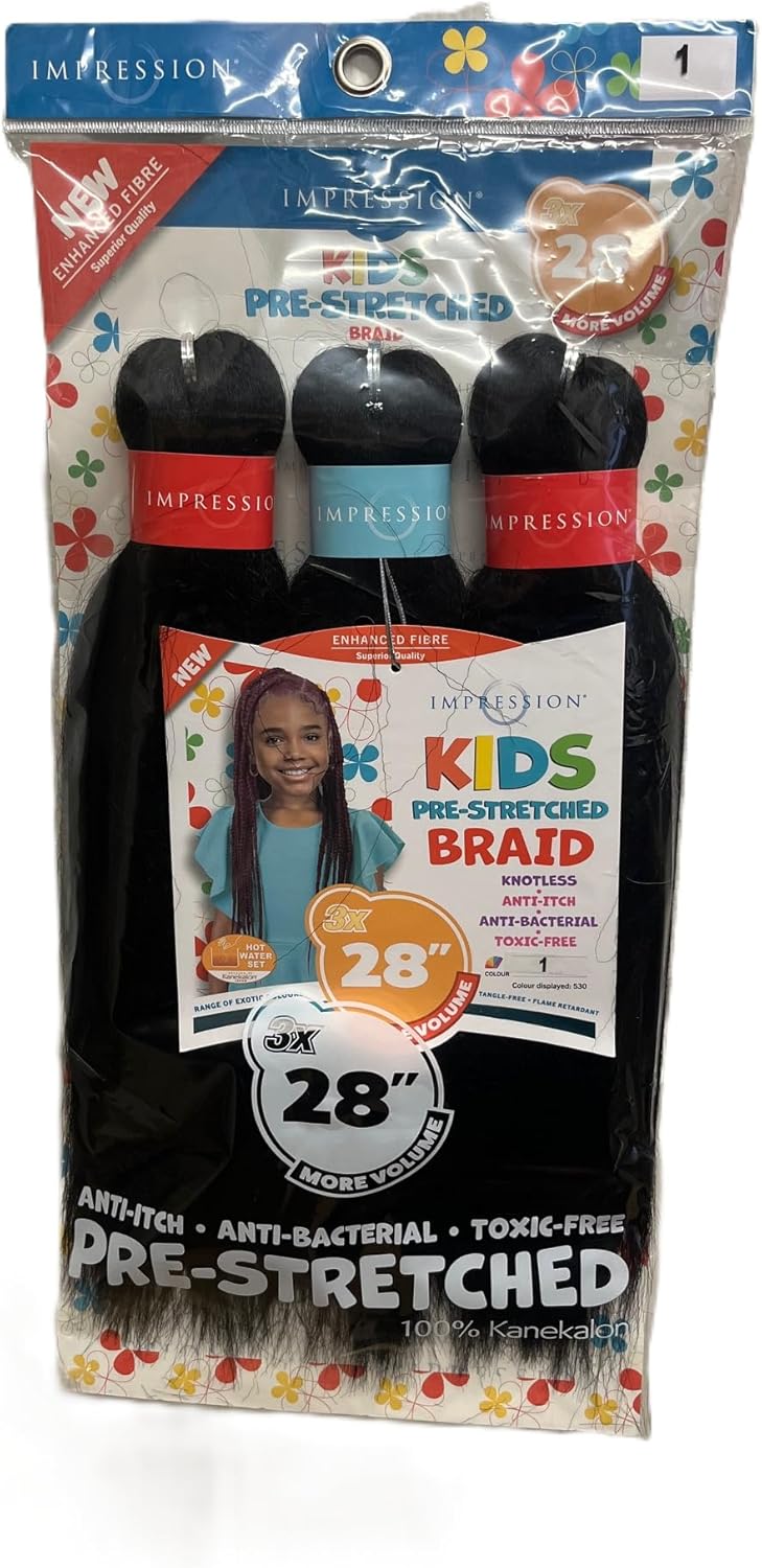 Impression Kids Pre-Stretched Braid 3 x 28in