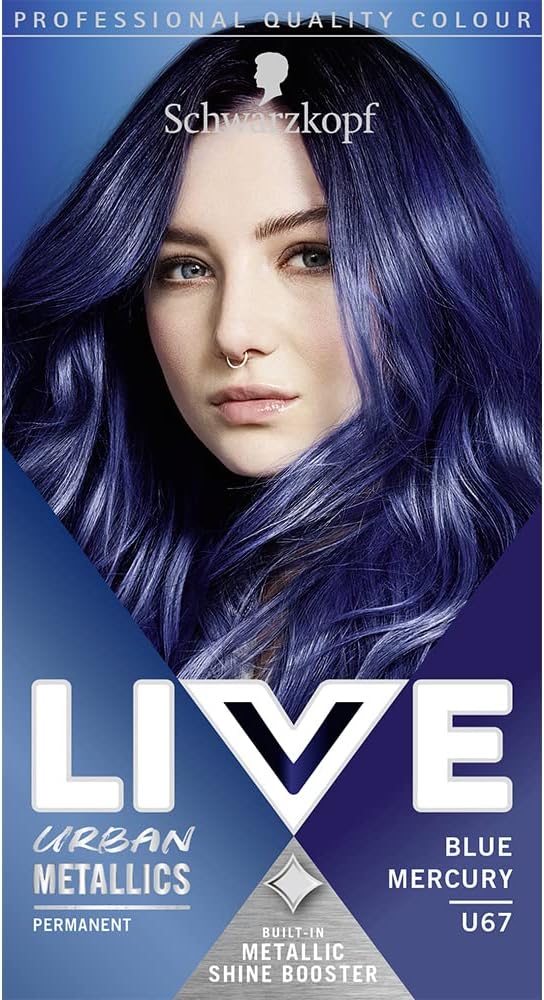 Schwarzkopf Live Urban Metallics - U67 Blue Mercury