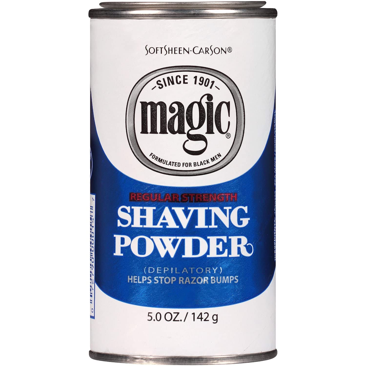 Magic Shaving Powder Regular Strength (Blue) 5oz