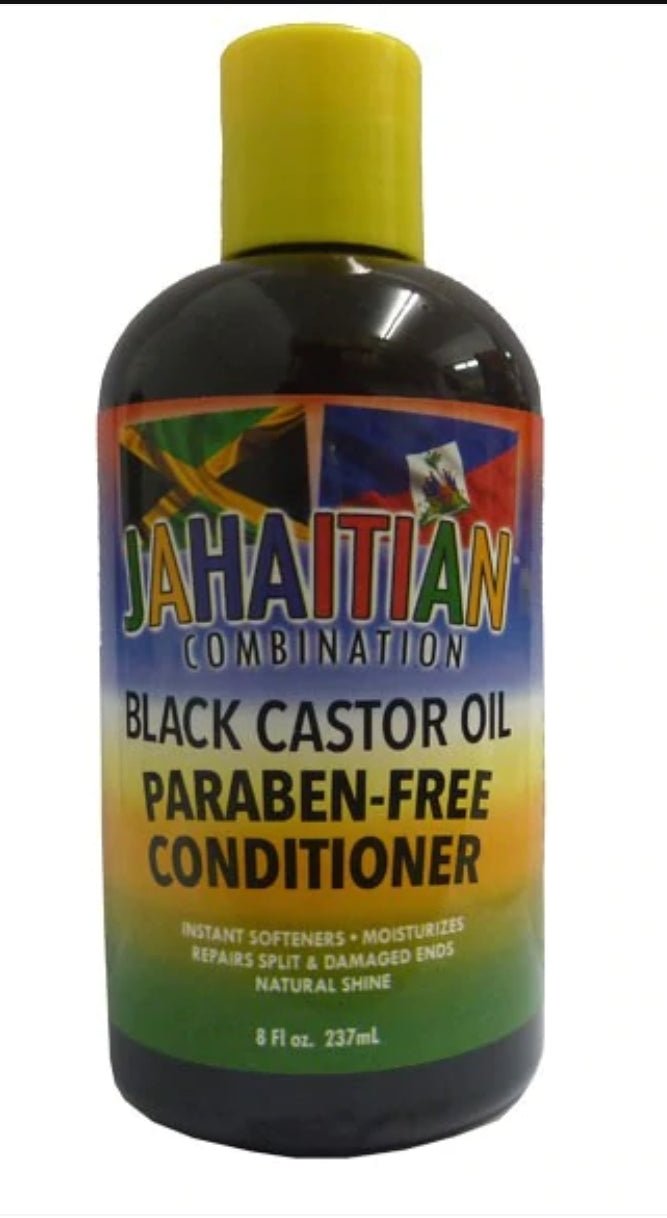 Jahaitian Black Castor Oil Paraben Free Conditioner 8oz