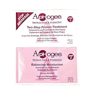 Aphogee Two Step Protein Treatment and Balancing Moisturiser Sachet 1.75oz