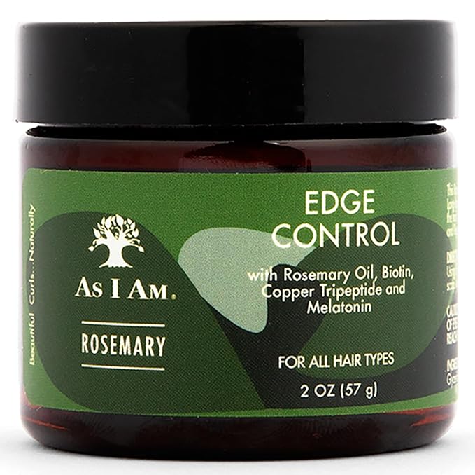 As I Am Rosemary Edge Control 2oz