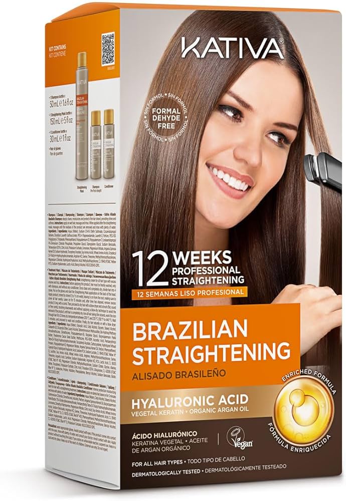 Kativa Brazilian Straightening Kit - Original Formula