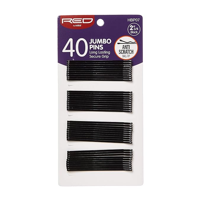 Red by Kiss Hair Pins Jumbo 40pc 2.75in HBP07