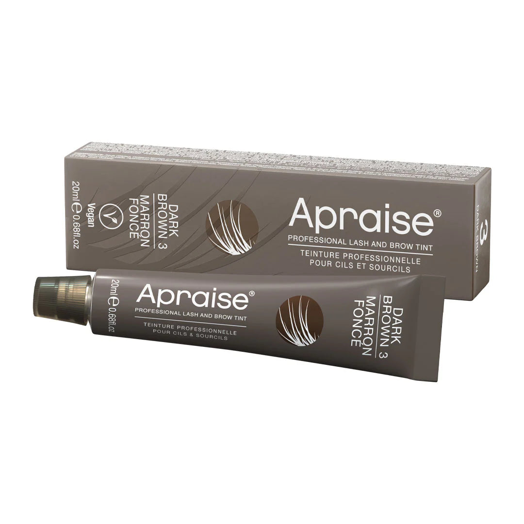 Apraise Professional Vegan Lash and Brow Tint - Dark Brown 20ml