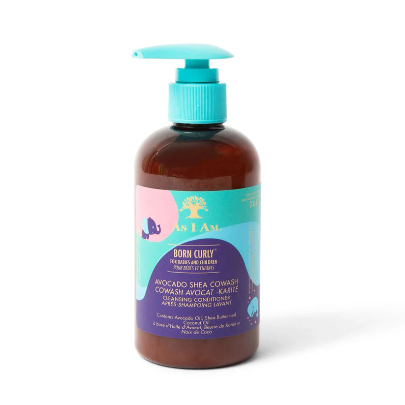 As I Am Born Curly Avocado Shea CoWash 8oz