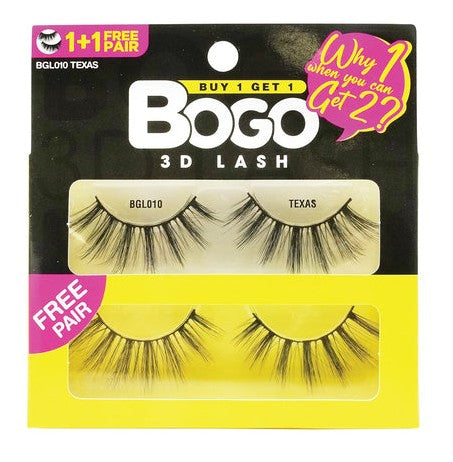 EBIN BOGO 3D Eyelashes - Texas 010