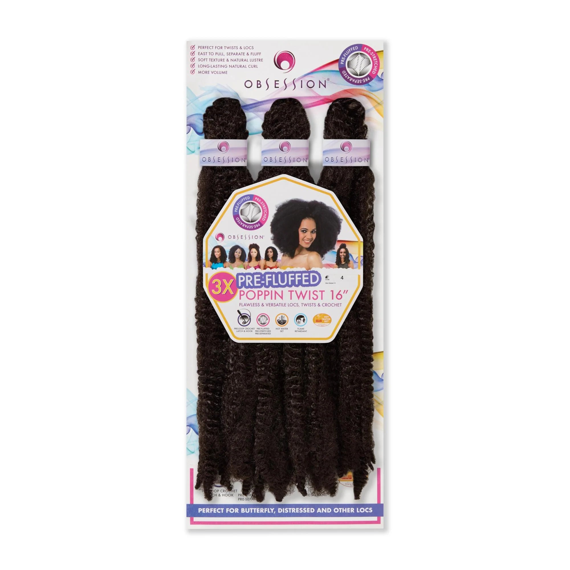 Obsession 3x Poppin Twist Bulk 16in