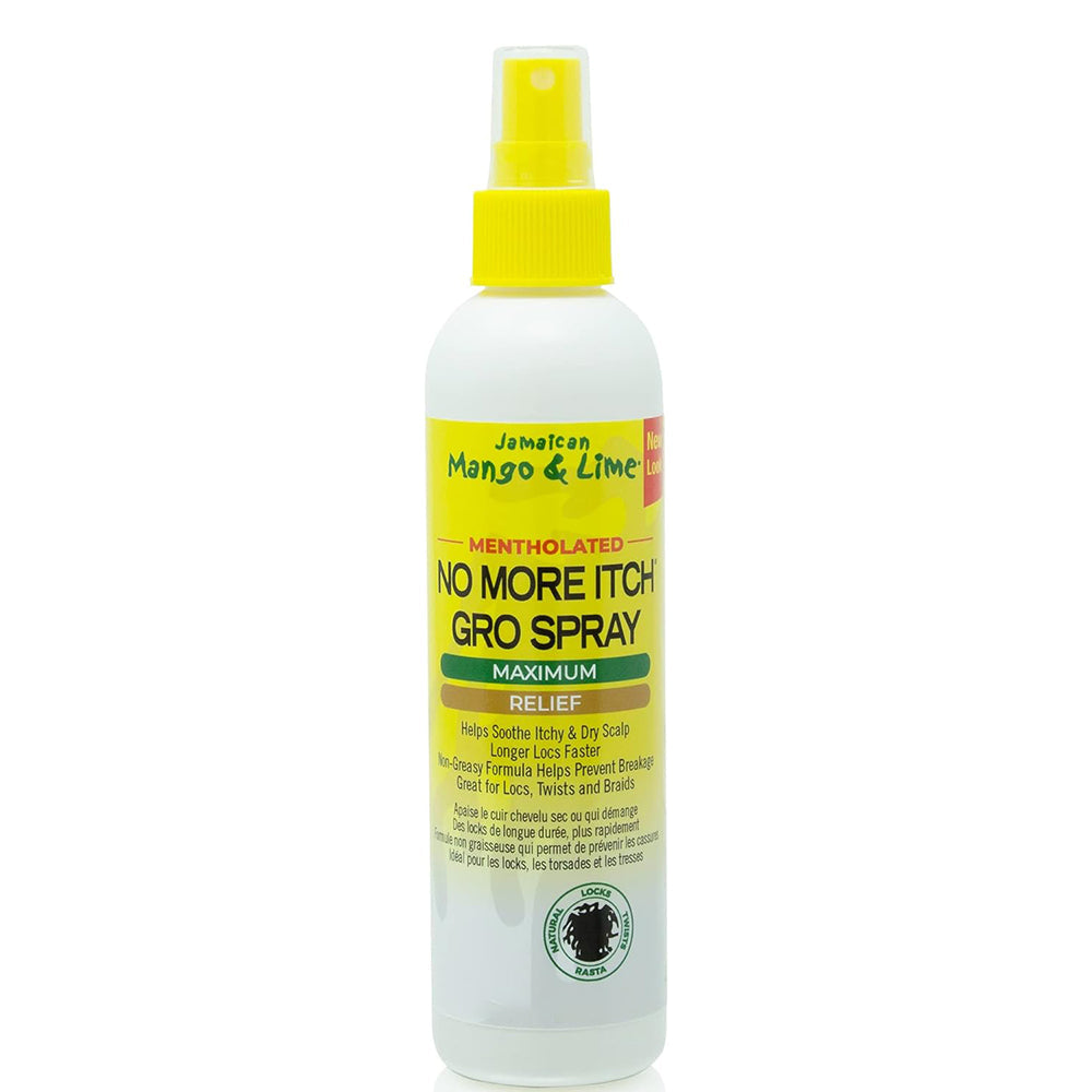 Jamaican Mango and Lime No More Itch Gro Spray Mentholated 8oz