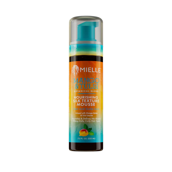 Mielle Mango and Tulsi Nourishing Silk Texture Mousse 7.5oz