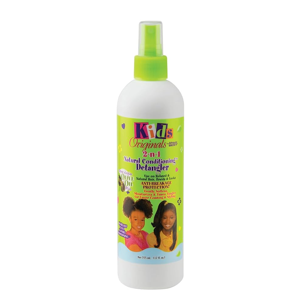 Africa's Best Kids Originals 2 in 1 Conditioning Detangler 12oz
