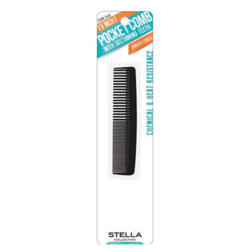 Stella Collection 5 Inch Pocket Comb - 2446