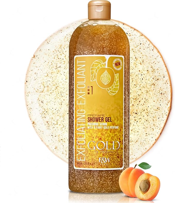 Fair and White Gold #1 Exfoliating Shower Gel