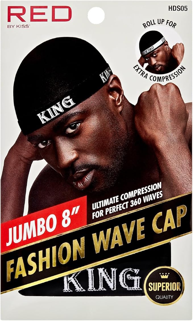 Red by Kiss Mens King Fashion Wave Cap Jumbo HDS05