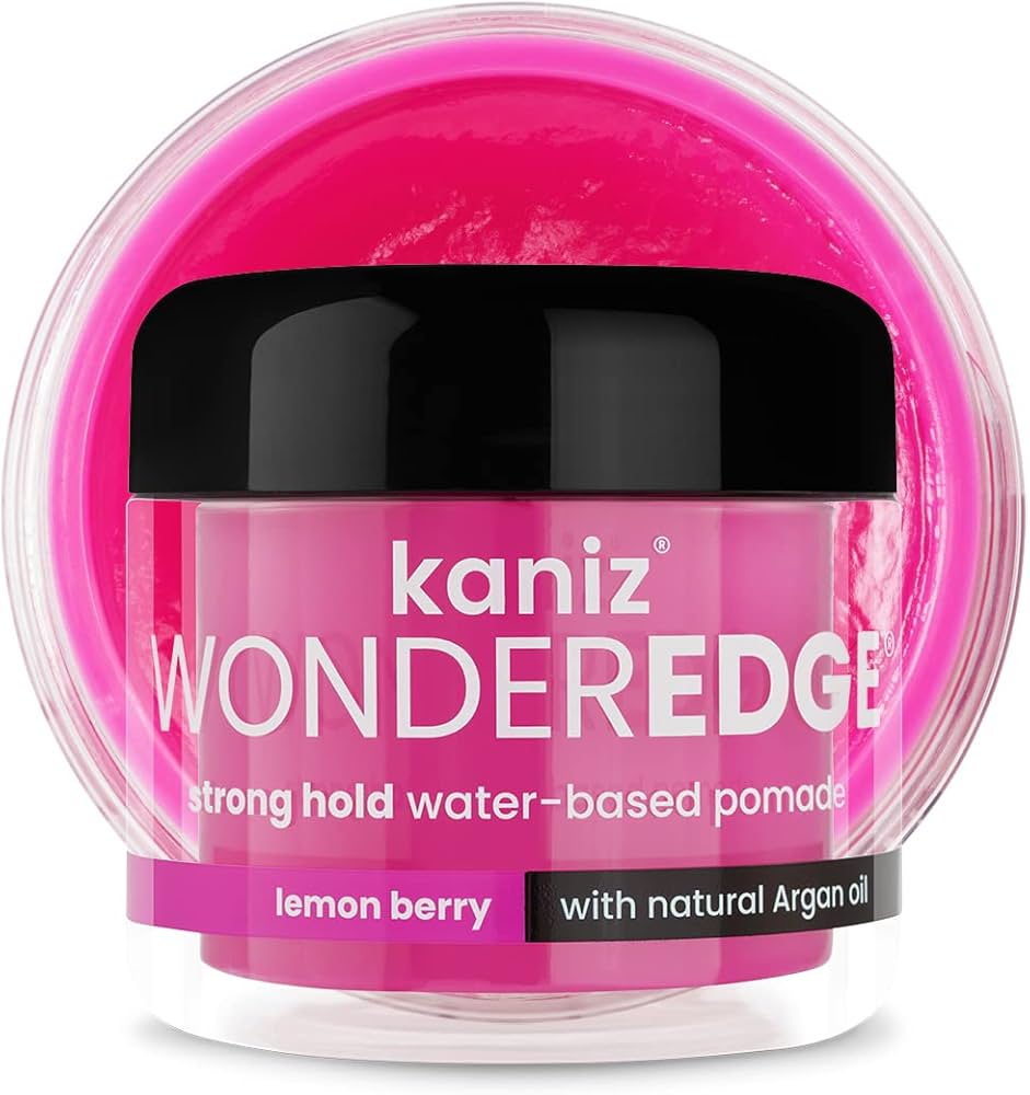 Kaniz WonderEdge Strong Hold Pomade Lemon Berry 4oz