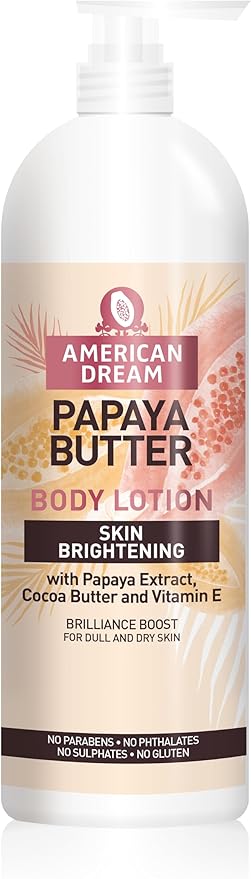 American Dream Papaya Butter Body Lotion 750ml