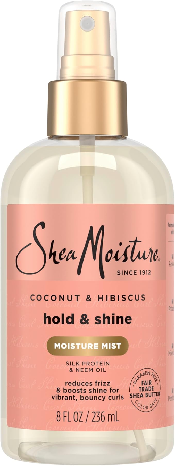 Shea Moisture Coconut and Hibiscus Hold and Shine Moisture Mist 8oz