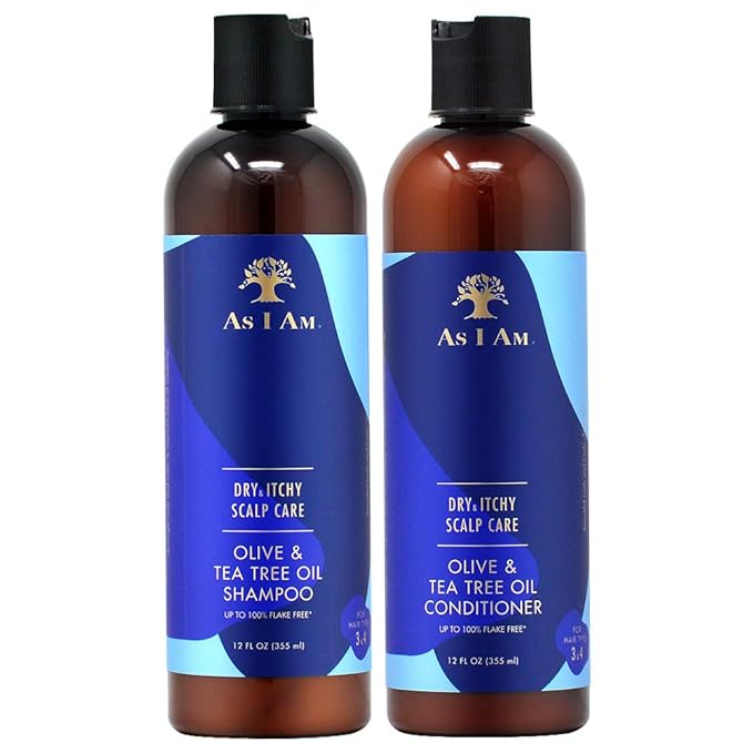 As I Am Dry and Itchy  Olive Tea Tree Dandruff Conditioner 12oz