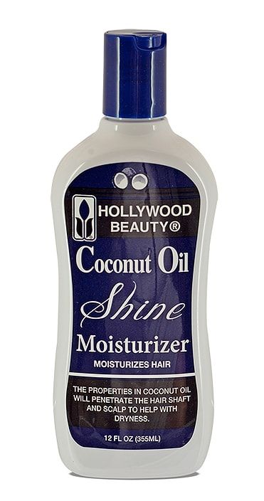 Hollywood Beauty Coconut Oil Shine Moisturiser 12oz