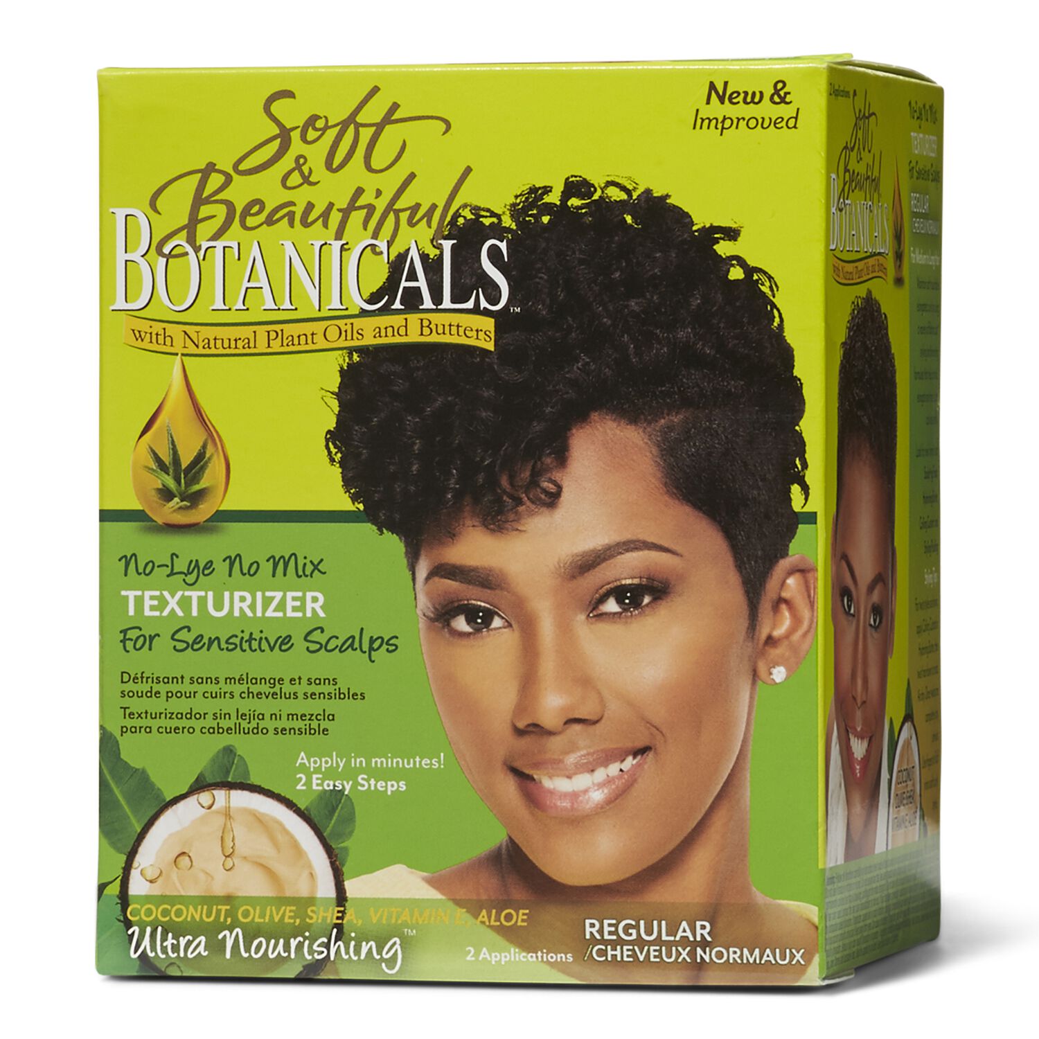 Soft and Beautiful Botanicals Texturizer Kit Regular