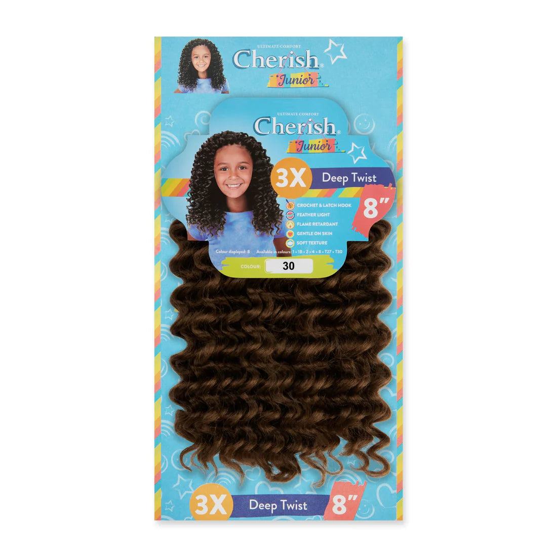 Cherish Junior Kids Deep Twist 3 x 8in