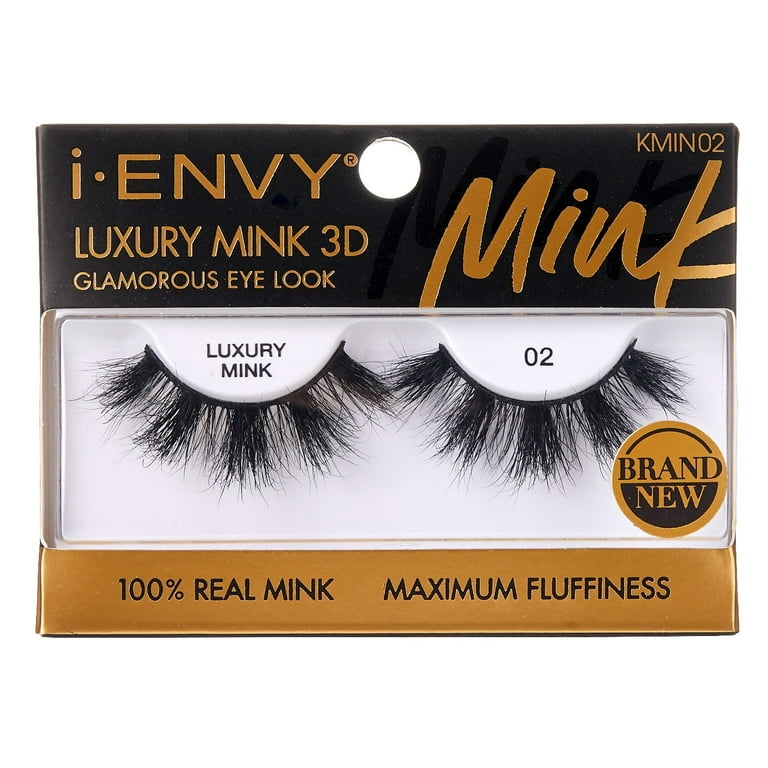 i Envy by Kiss Luxury Mink 3D Eyelashes 02