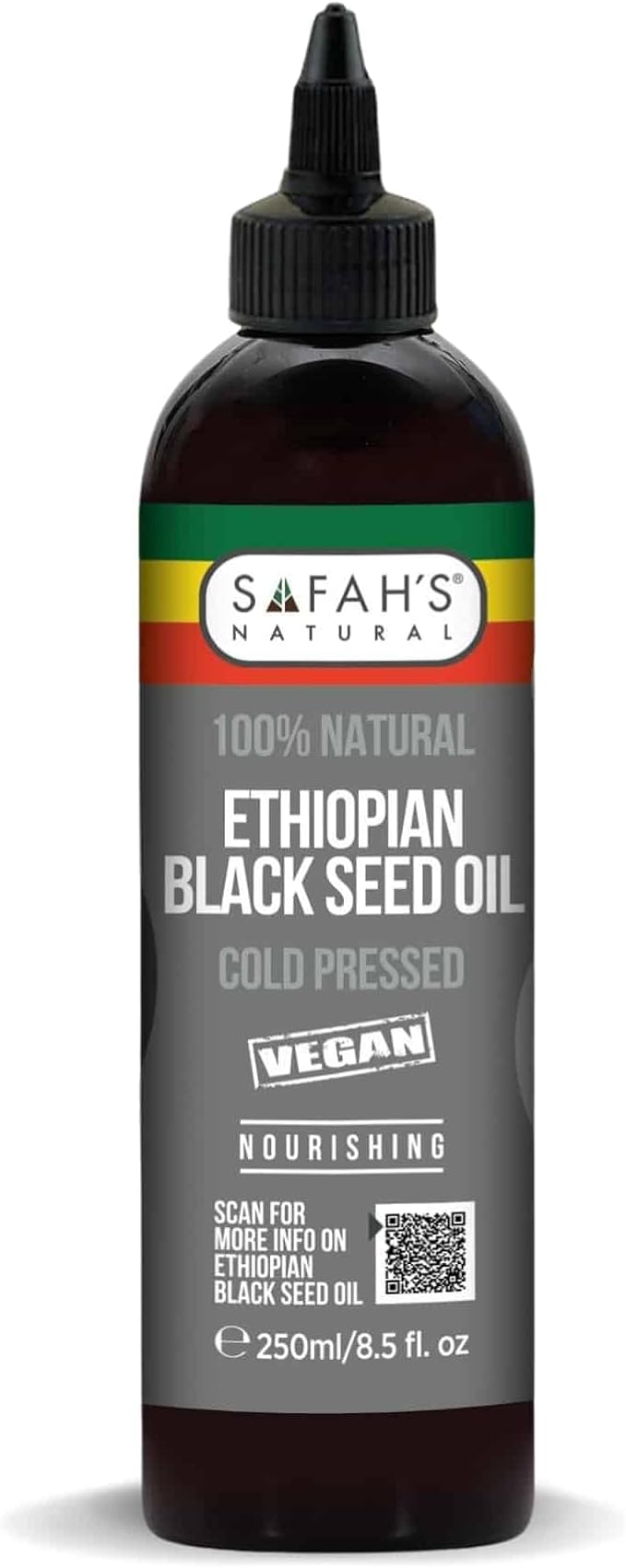 Safahs Natural Ethiopian Black Seed Oil 250ml