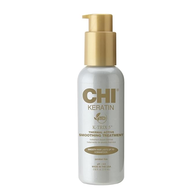 CHI Keratin K-Trix 5 Thermal Active Smoothing Treatment 116ml (3.92oz)