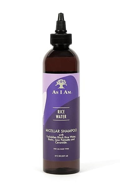 As I Am Rice Water Micellar Shampoo 8oz