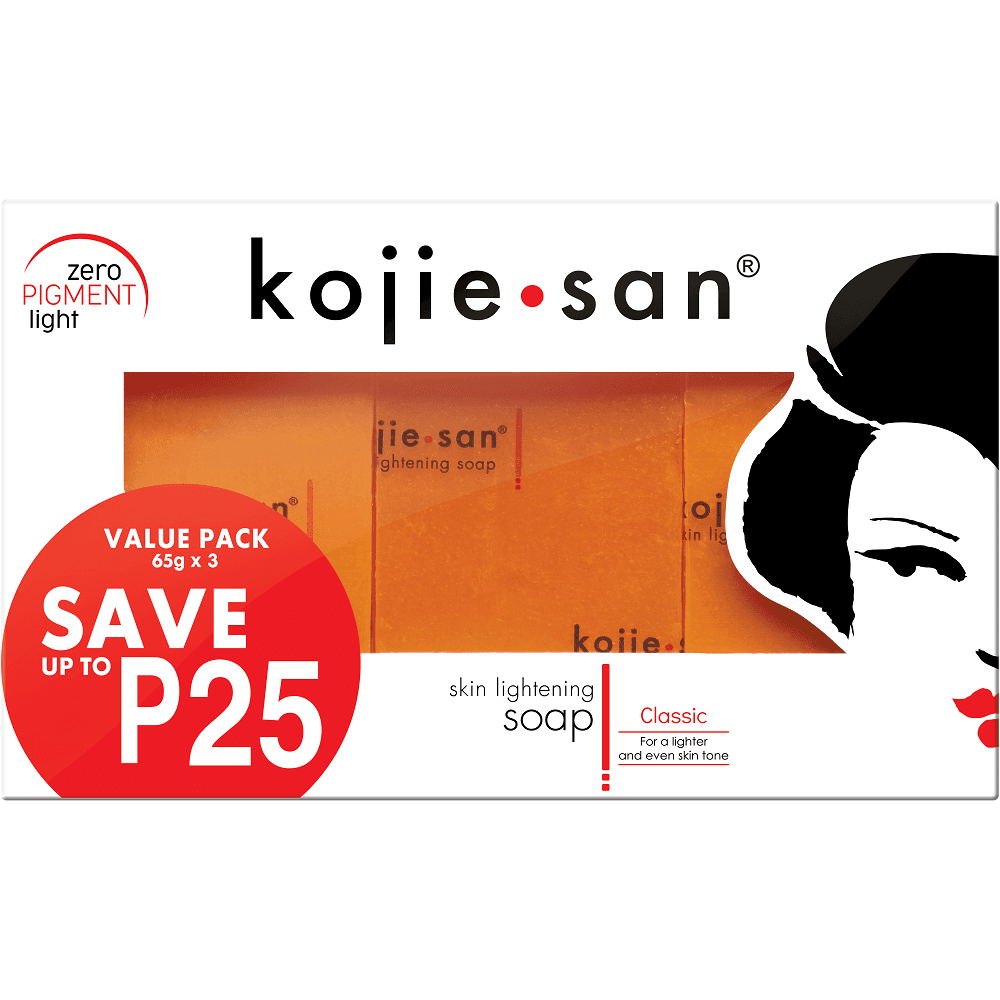Kojie San Classic Brightening Soap 65g x 3