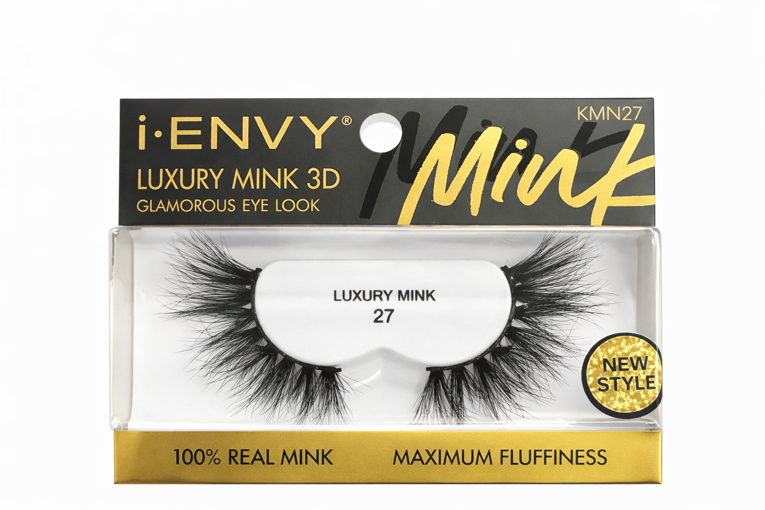 i Envy by Kiss Luxury Mink 3D Eyelashes 27