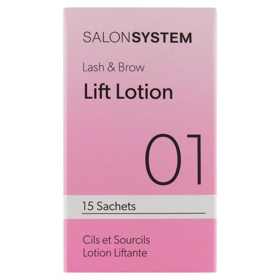 Salon System Lash and Brow Lift Lotion 01 15 Sachets