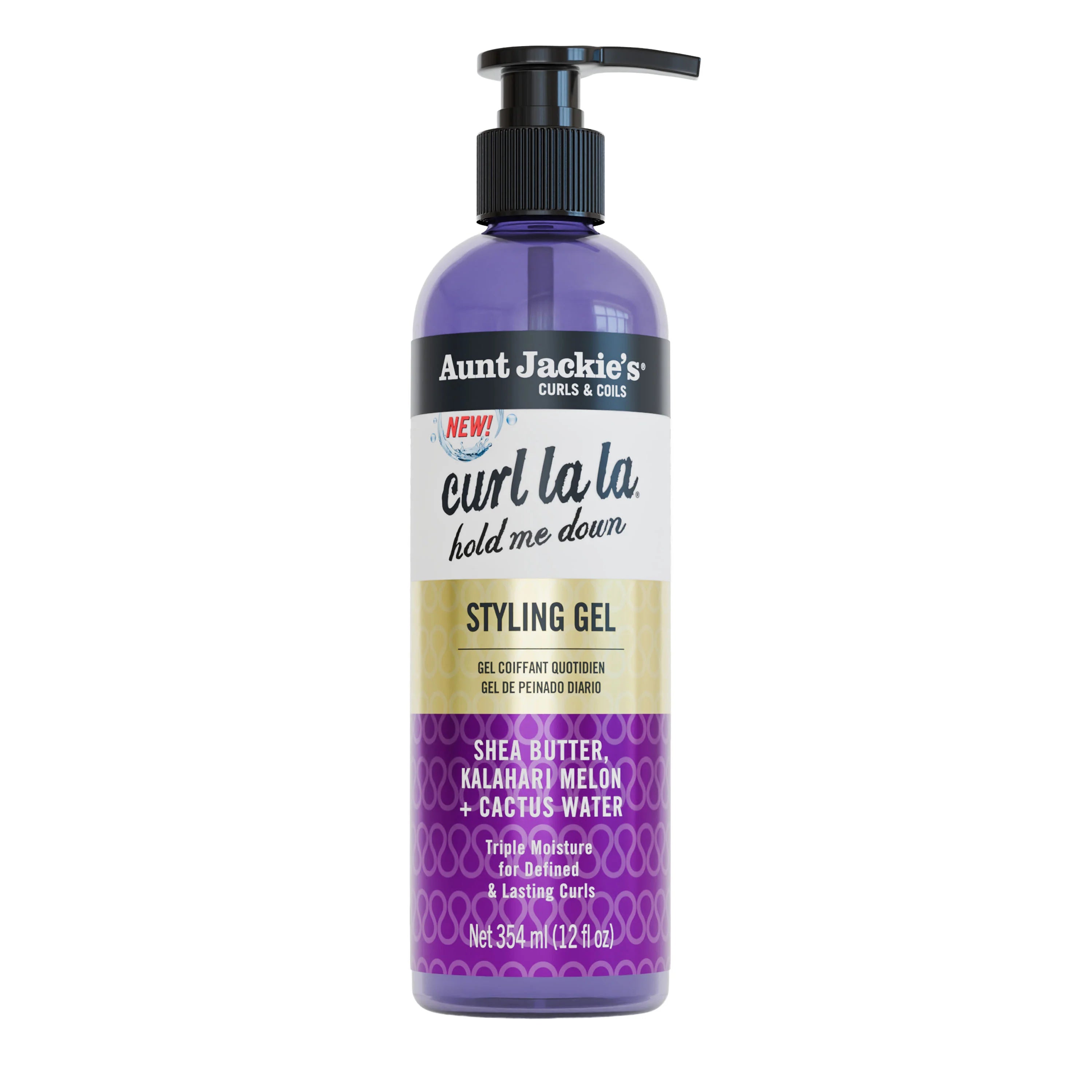 Aunt Jackies Curl La La Hold Me Down Styling Gel 354ml (12oz)