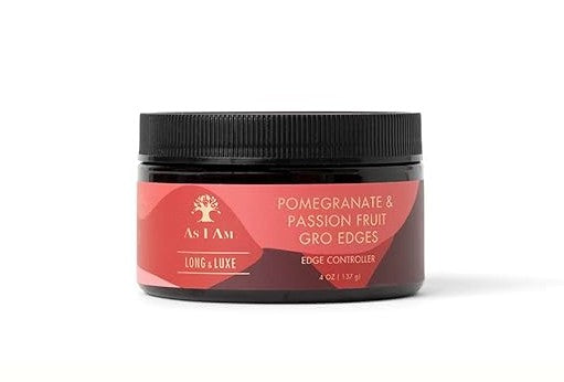 As I Am Long and Luxe Pomegranate Passion Fruit Gro Edges 4oz