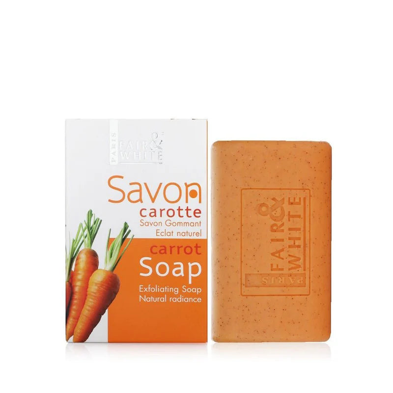 Fair and White Carrot Exfoliating Soap 200g