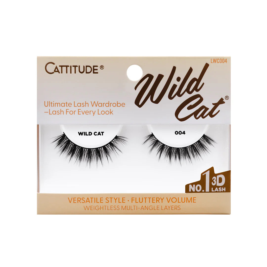 EBIN Cattitude Eyelashes - Wild Cat 004