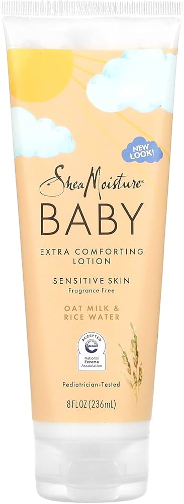 Shea Moisture Baby Extra Comforting Lotion Oat Milk Rice Water 8oz
