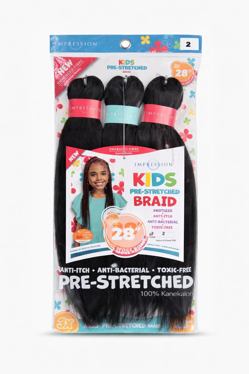 Impression Kids Pre-Stretched Braid 3 x 28in