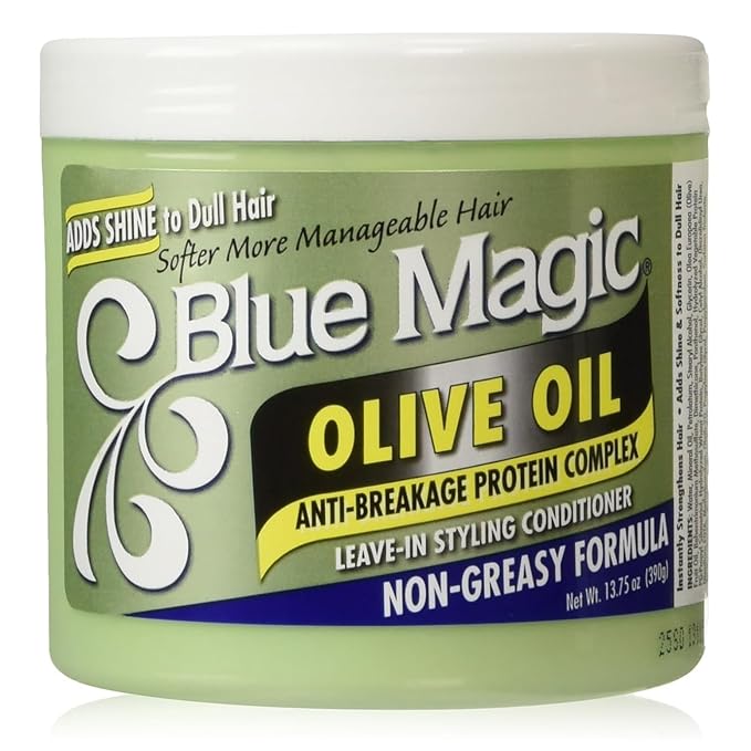 Blue Magic Olive Oil Leave in Styling Conditioner 13.75oz