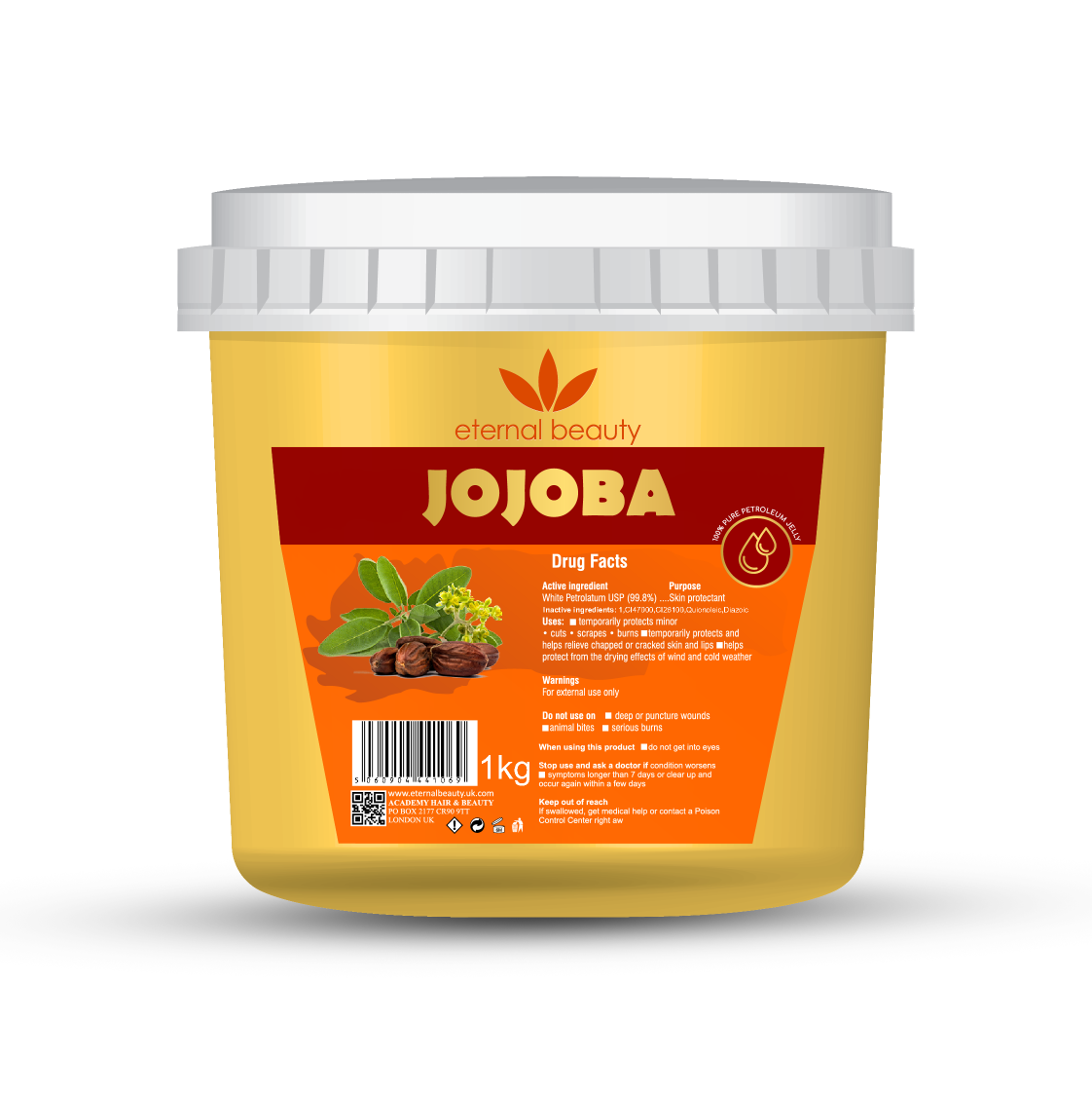 Eternal Beauty Petroleum Jelly - Jojoba 1Kg