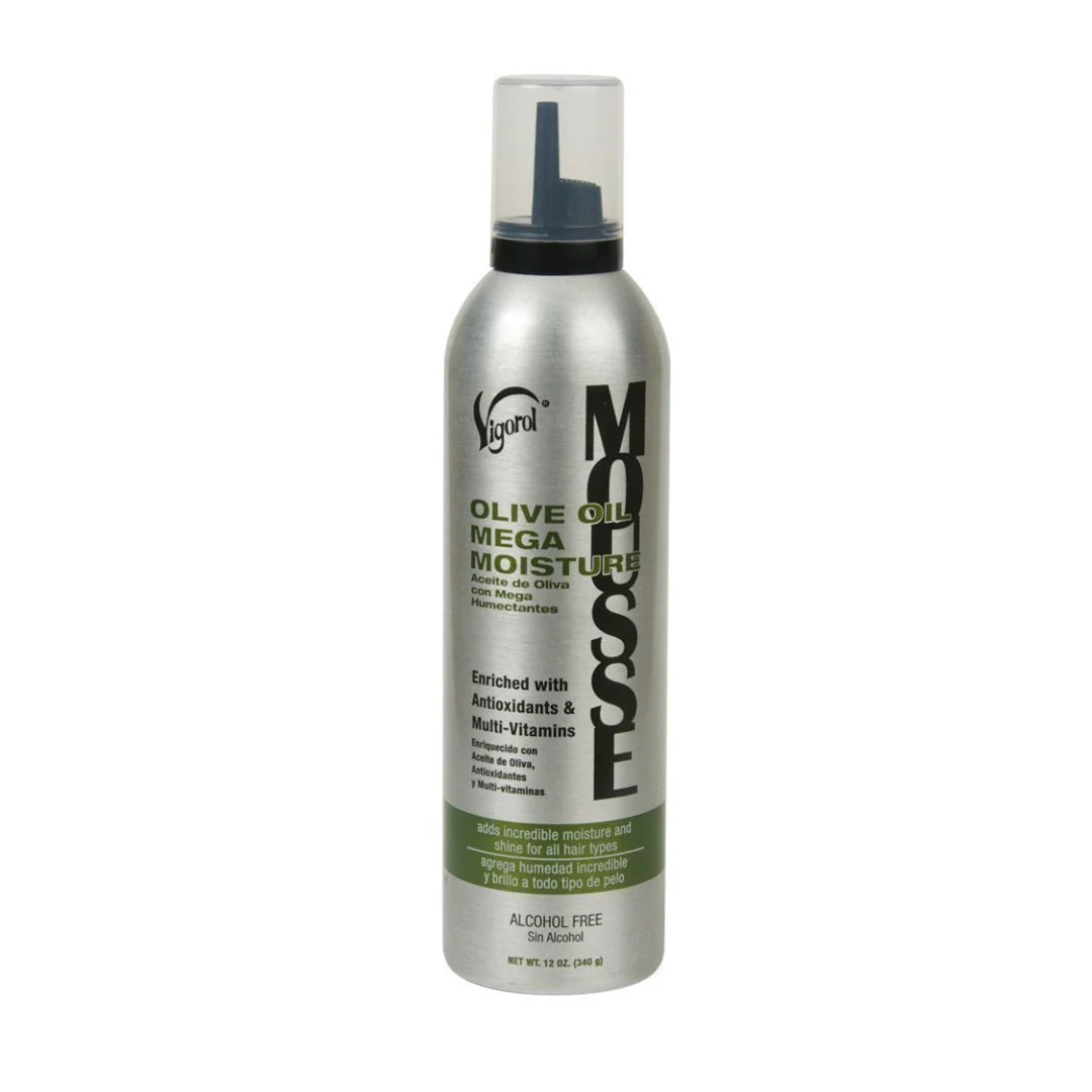 Vigorol Olive Oil Mega Moisture Mousse 12oz