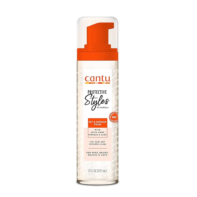 Cantu Protective Styles Set and Refresh Foam 8oz