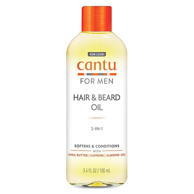 Cantu For Men Hair and Beard Oil 3.4oz