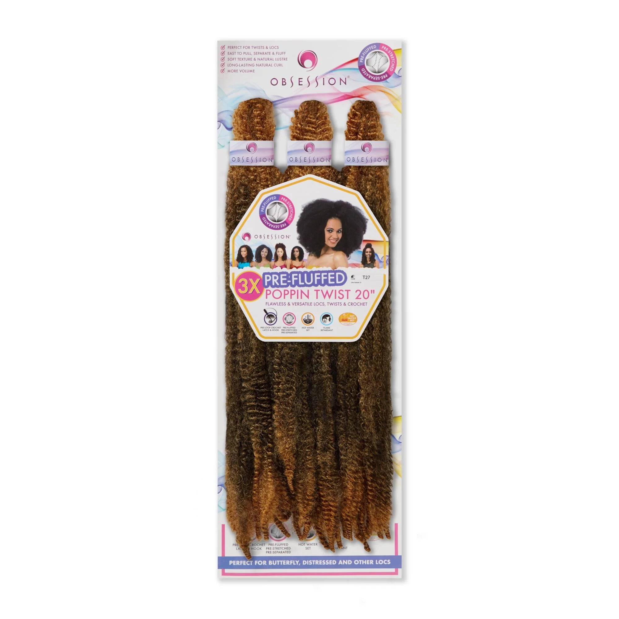 Obsession 3x Poppin Twist Bulk 20in