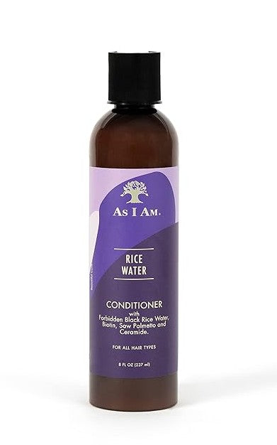 As I Am Rice Water Conditioner 8oz