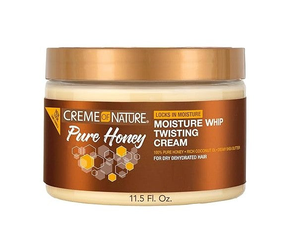 Creme of Nature Pure Honey Moisture Whip Twisting Cream 11.5oz