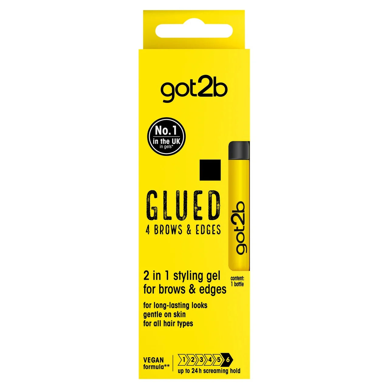 Got2b Glued 2 in 1 Styling Gel for Brows and Edges 16ml