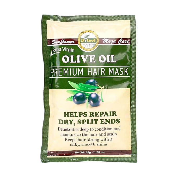 Difeel Premium Hair Mask Sachet Olive Oil 50g