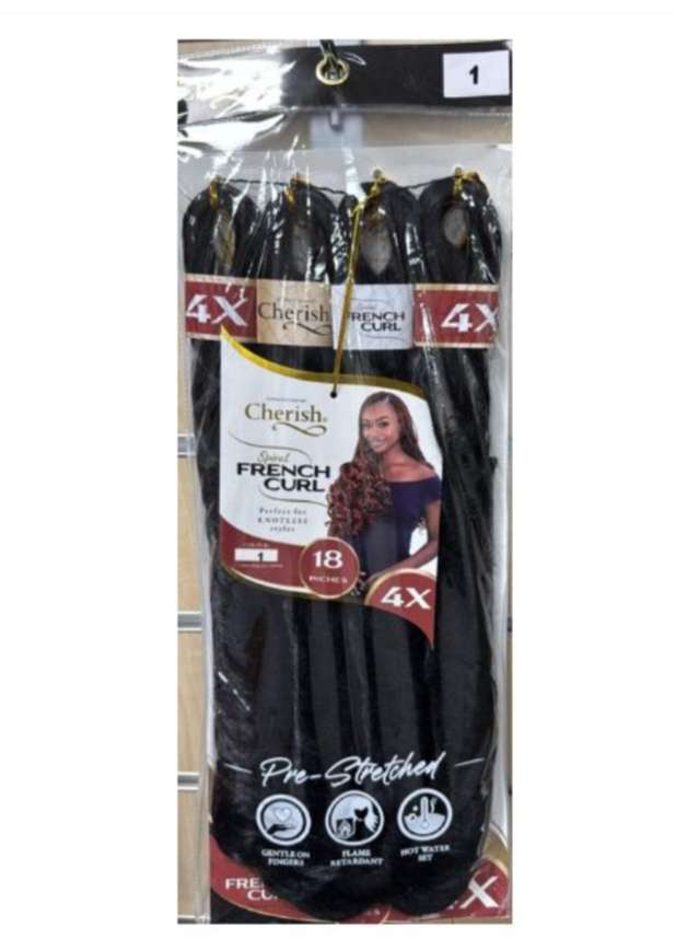 Cherish 4X Spiral French Curl Bulk 18in