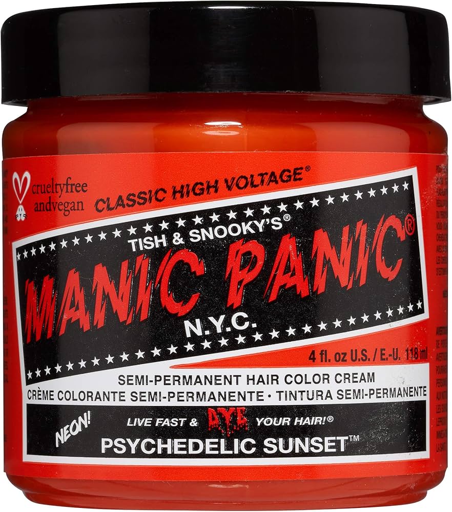 Manic Panic Semi Permanent Hair Colour Cream 4oz